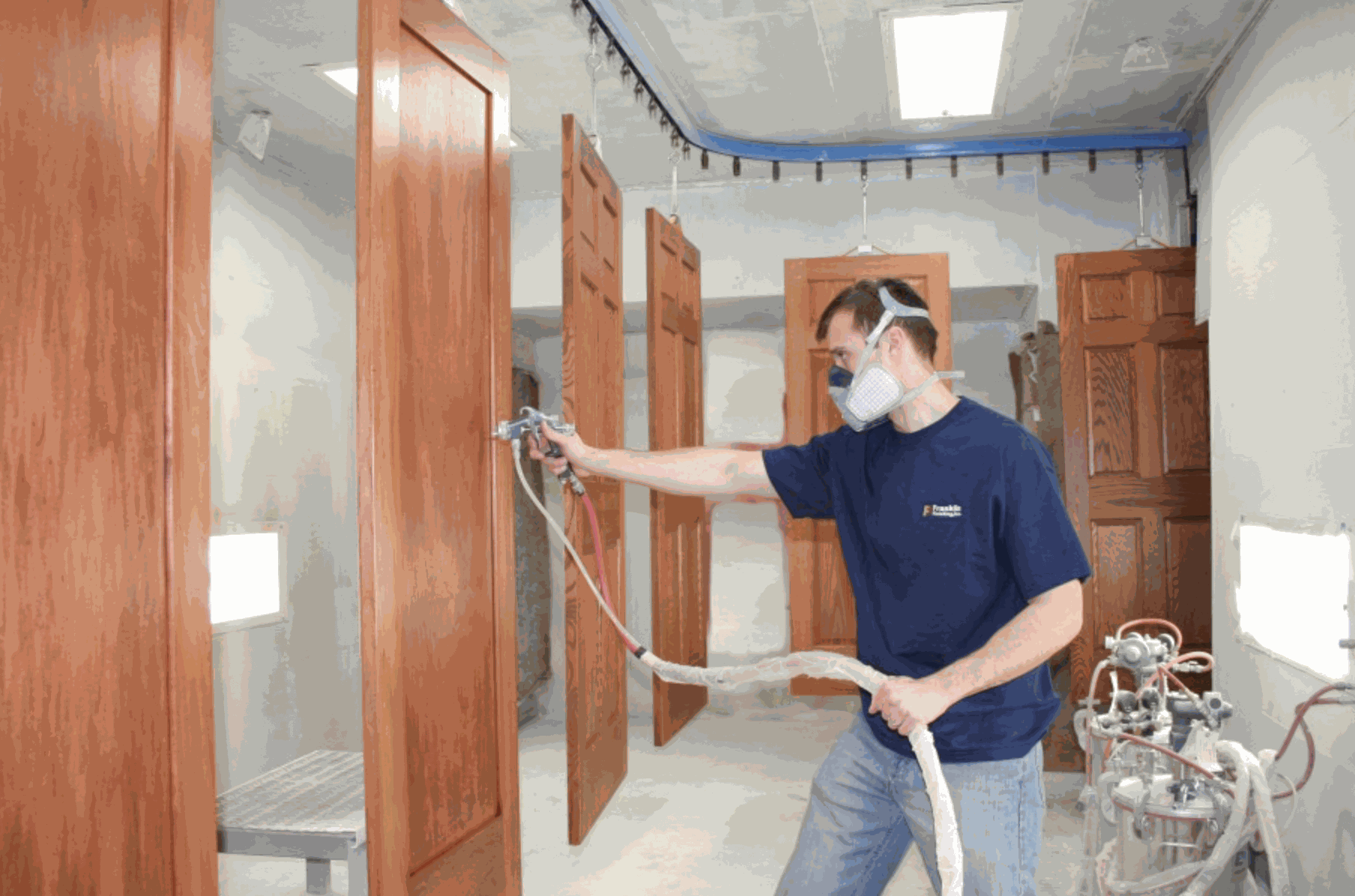 Quy trình sơn PU gỗ