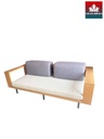 Ghế Sofa Gỗ Tần Bì Cao 59 Ngang 190 Rộng 95cm