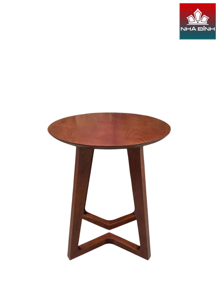 Bàn Ăn Gỗ Sồi Cao 77 Đường Kính 66 (cm)