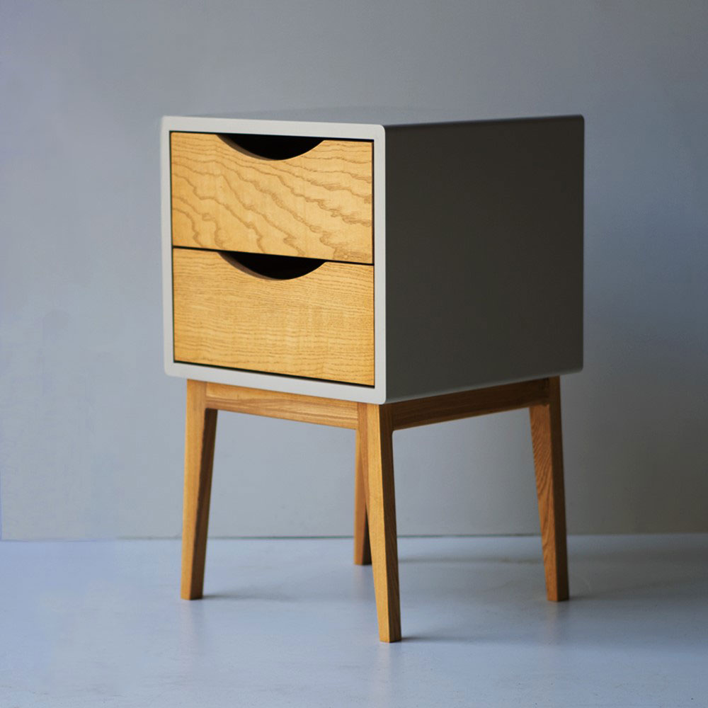 Tủ Trang Trí Gỗ Tần Bì (Ash) Cao 75 Rộng 46 Sâu 46 (cm)