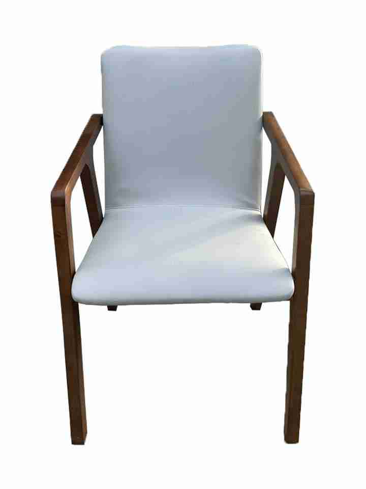 Ghế Hillary Gỗ Cao Su Cao 71 Sâu 55 Rộng 53 (cm)