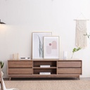 Tủ Tivi Gỗ Tần Bì Dài 180 Sâu 40 Cao 48 (cm)