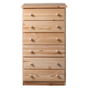 Tủ Hồ Sơ 6 Ngăn Kéo Gỗ Thông Dài 59 Rộng 41 Cao 108 (cm)