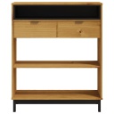 Tủ Console Gỗ Thông Dài 92 Rộng 45 Cao 110 (cm)