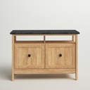 Kệ TV Mặt Đá Gỗ Sồi Cao 76 Rộng 110 Sâu 39 (cm)