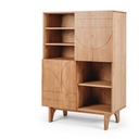 Tủ Sách Gỗ Sồi Cao 140 Ngang 97,5 Rộng 45 (cm)