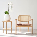 Ghế Bành Gỗ Sồi Cao 73 Ngang 70 Rộng 60 (cm)