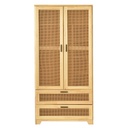 Tủ Quần Áo Gỗ Thông Cao 190 Ngang 90 Rộng 50 (cm)