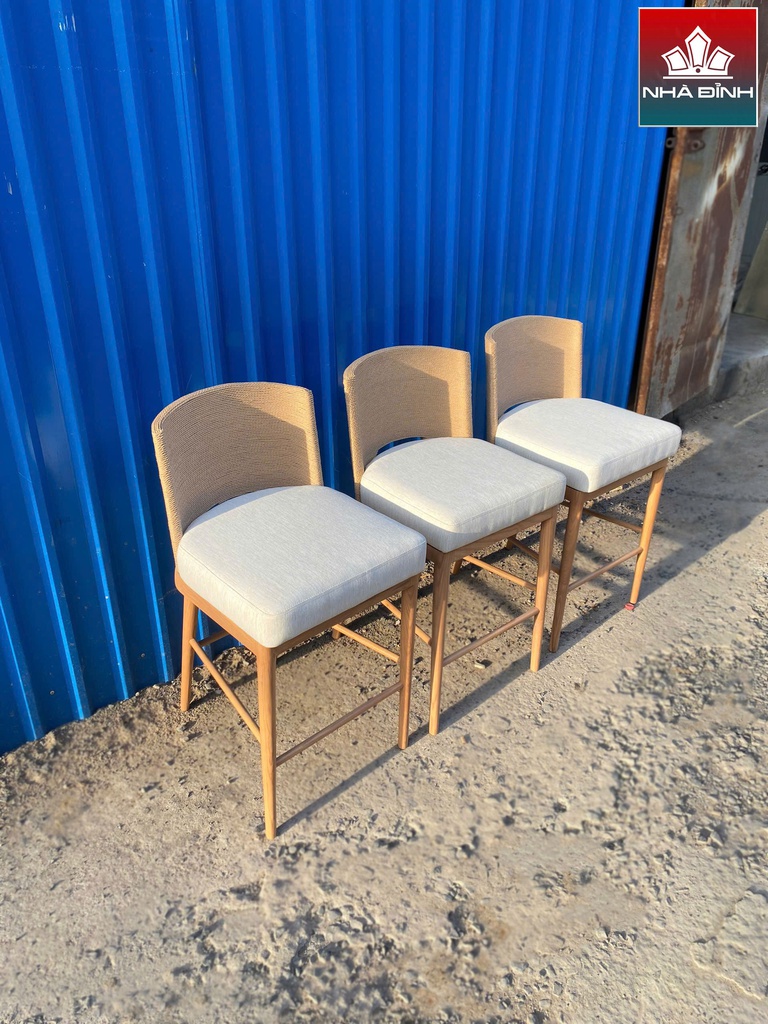 Ghế Bar Gỗ Cao 94 Ngang 46 Rộng 55cm