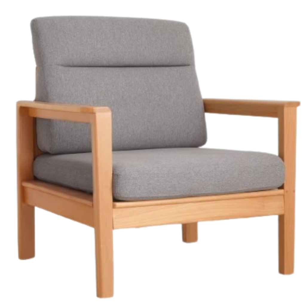 Ghế Bành Gỗ Sồi Cao 93 Ngang 86 Rộng 78 (cm)