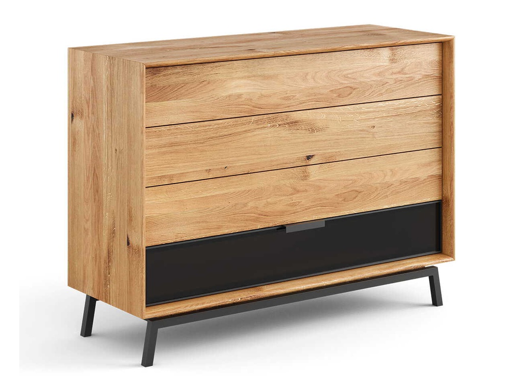 Tủ Trang Trí Gỗ Sồi Cao 90 Ngang 121 Rộng 45 (cm)