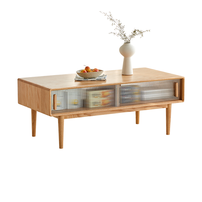 Bàn Trà Gỗ Sồi Cao 42 Ngang 110 Rộng 50 (cm)