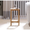 Kệ Trang Trí Gỗ Sồi Cao 52 Đường Kính 38 (cm)