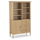 Tủ Trang Trí Gỗ Sồi Cao 177 Ngang 80 Rộng 40 (cm)