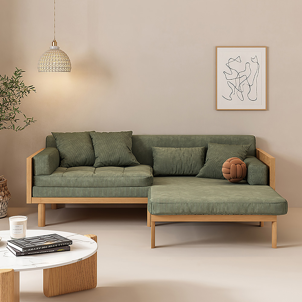 Ghế Sofa Gỗ Tần Bì Cao 80 Ngang 210 Rộng 85 (cm)