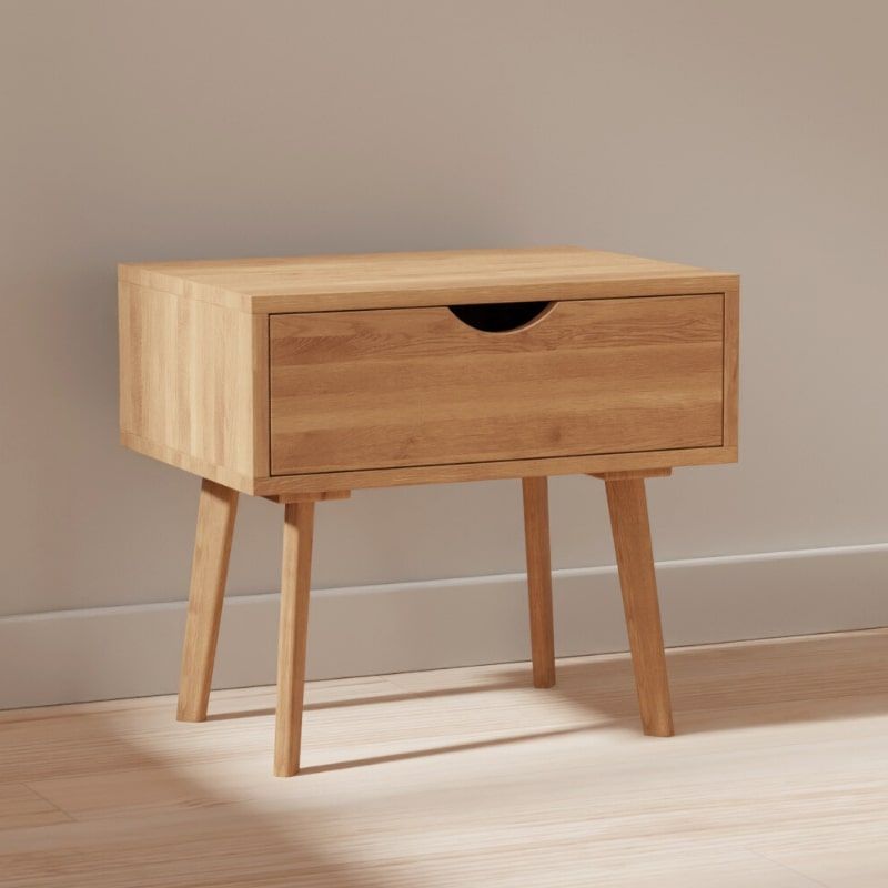 Tab Đầu Giường Gỗ Sồi Cao 40 Ngang 55 Rộng 50 (cm)