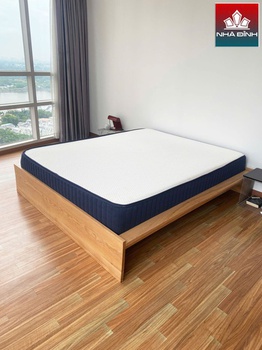 [ASHGI39] Giường Ngủ Gỗ Tần Bì Cao 50 Ngang 210 Rộng 170 (cm)