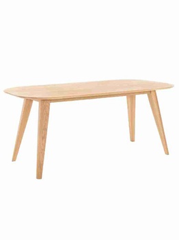 Bàn Ăn Hình Oval Gỗ Sồi Dài 160 Rộng 80 Cao 75 (cm)