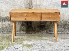 [OAKBTD22] Bàn Trang Điểm Gỗ Sồi (Oak) Dài 120 Rộng 45 Cao 75 (cm)