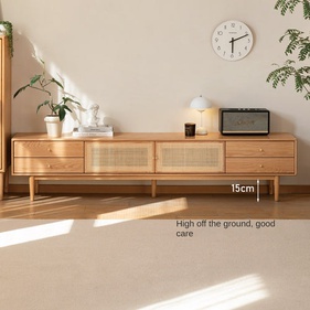 [OAKTTV8] Tủ Tivi Gỗ Sồi (Oak) Dài 200 Sâu 35 Cao 44 (cm)