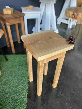 [ASHGD6] Ghế Đẩu Gỗ Tần Bì Rộng 28 Sâu 28 cao 58 (cm)