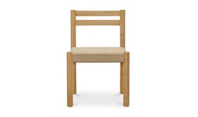 [OAKG42] Ghế Ăn Mặt Ngồi Đan Dây Gỗ Sồi Dài 52 Rộng 48 Cao 81 (cm)