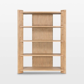 [GTK3] Kệ Sách Gỗ Thông Dài 157 Rộng 56 Cao 211 (cm)