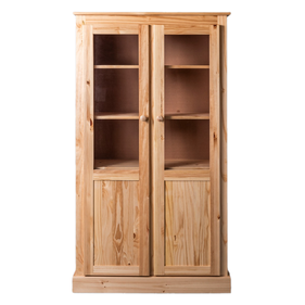 [GTTTT9] Tủ Trang Trí Gỗ Thông Dài 108 Rộng 33 Cao 190 (cm)