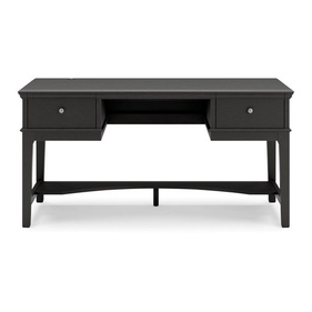 [GTBLV11] Bàn Làm Việc Sơn Đen Gỗ Thông Cao 76 Rộng 152 Sâu 77 (cm)