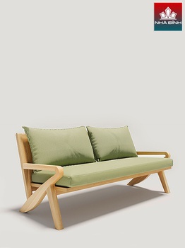 [OAKSF24] Ghế Sofa Gỗ Sồi Băng Đơn Cao 40 Ngang 180 Rộng 80 (cm)