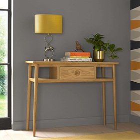 [OAKBTT60] Bàn Console Gỗ Sồi Cao 78 Ngang 100 Rộng 35 (cm)