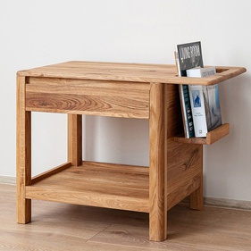 [OAKK64] Kệ Góc Sofa Gỗ Sồi Cao 55 Ngang 50 Rộng 40 (cm)