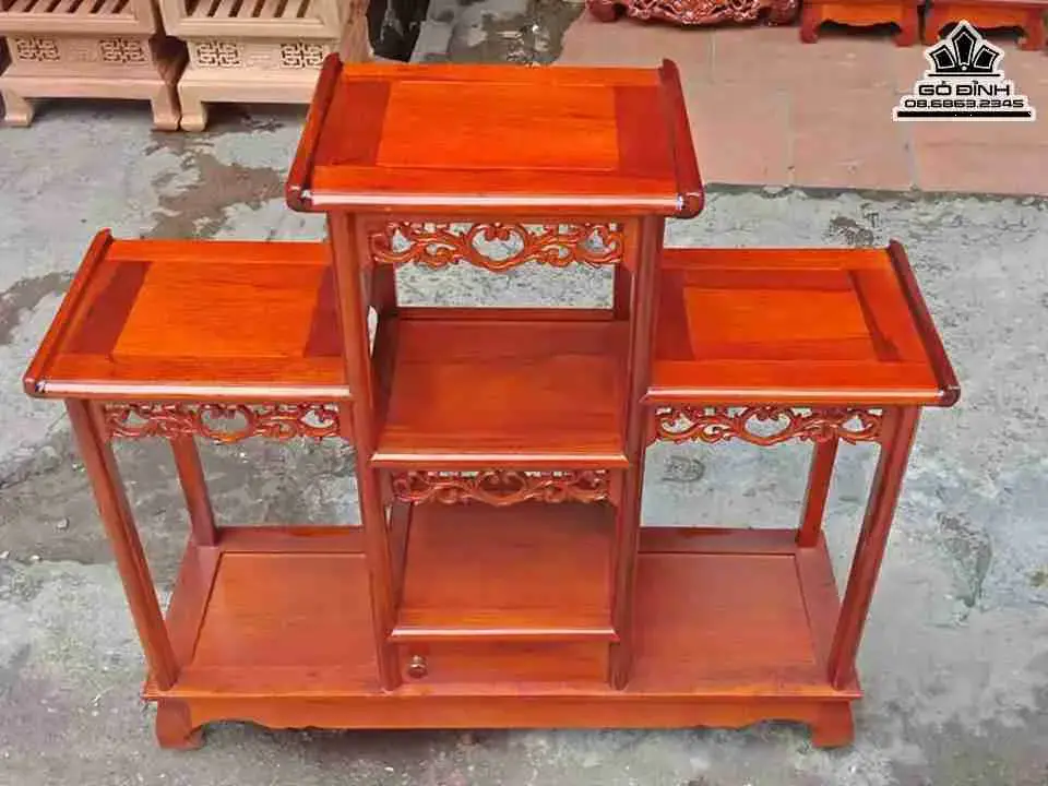 Kệ Tam Sơn Thùng gỗ