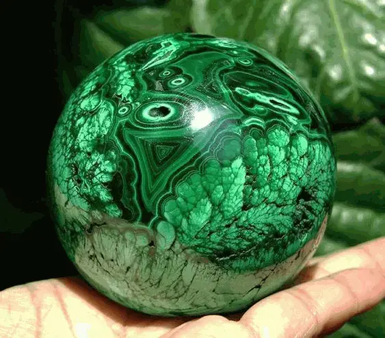 Đá Lông Công (Malachite)