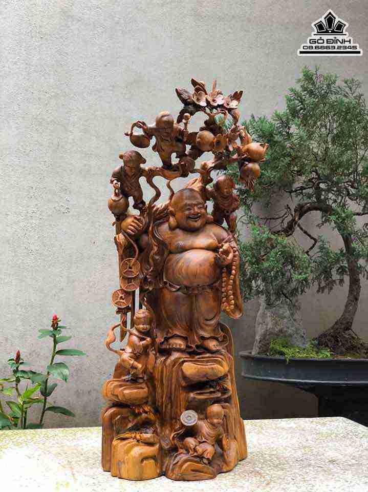 Tuong-Phat-Di-Lac-Ngu-Phuc-Go-Bach-Xanh