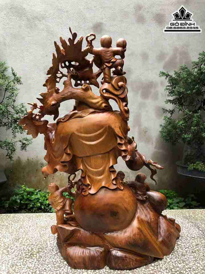 Tuong-Phat-Di-Lac-Vac-Canh-Dao-Go-Xa-Xi