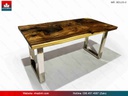 Bàn Ăn, Bàn Làm Việc Gỗ Me Tây Nguyên Khối 