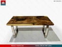 Bàn Ăn, Bàn Làm Việc Gỗ Me Tây Nguyên Khối 