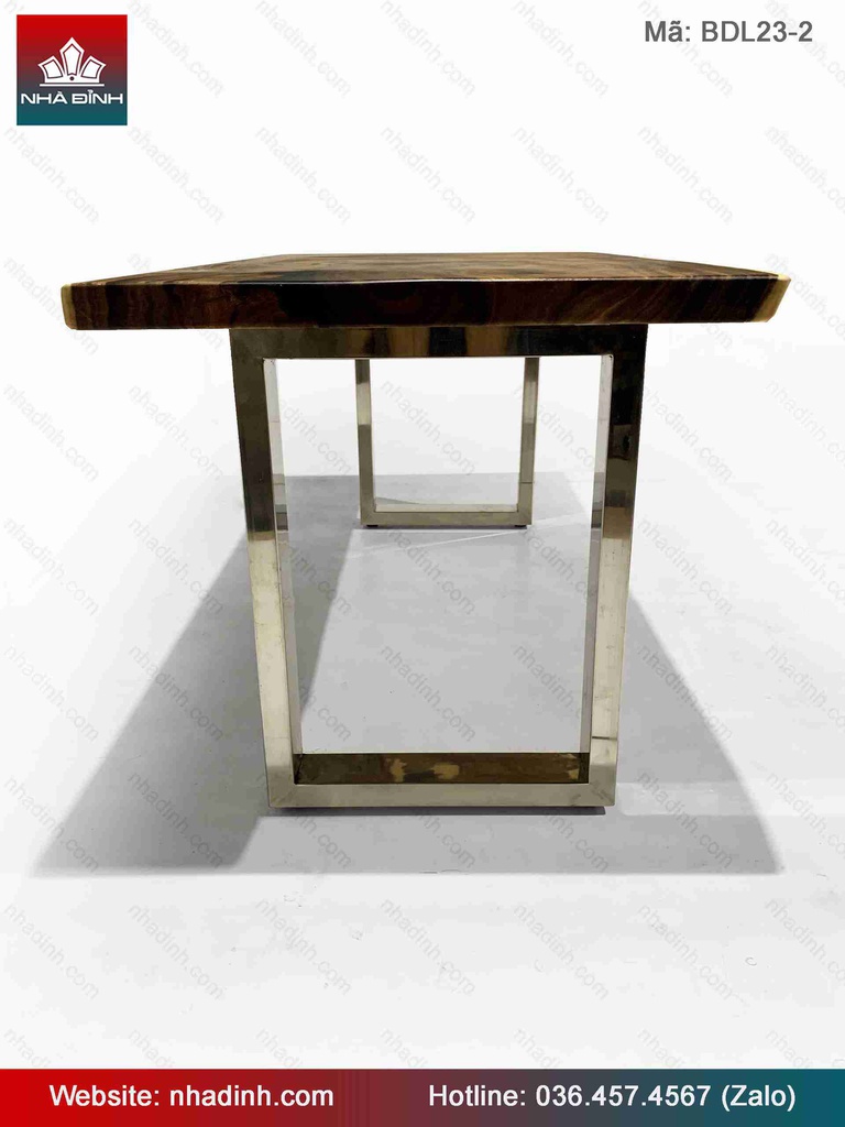 Bàn Ăn, Bàn Làm Việc Gỗ Me Tây Nguyên Khối 