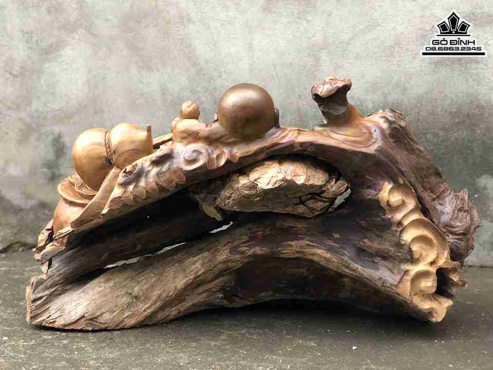 Tuong-Phat-Di-Lac-Tam-Phuc-Go-Bach-Xanh