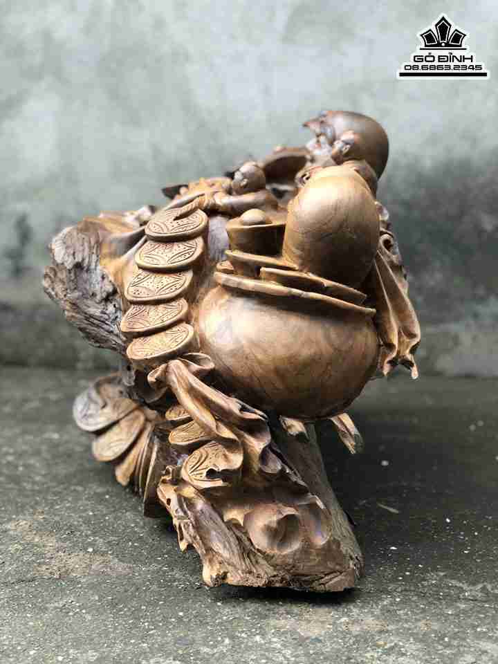 Tuong-Phat-Di-Lac-Tam-Phuc-Go-Bach-Xanh