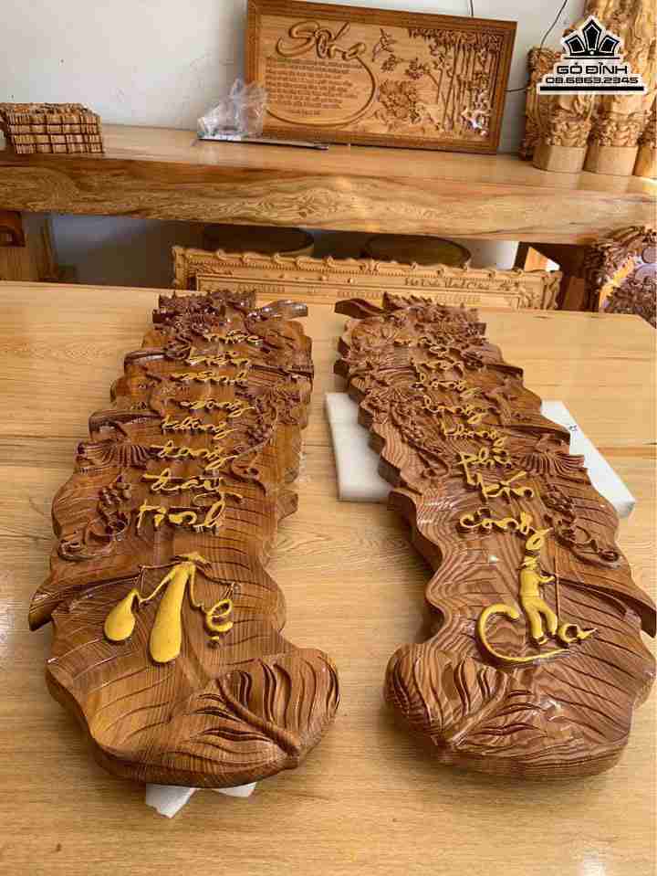 Tranh-La-Chuoi-Cau-Doi-Cha-Me-Go-Du-Sam