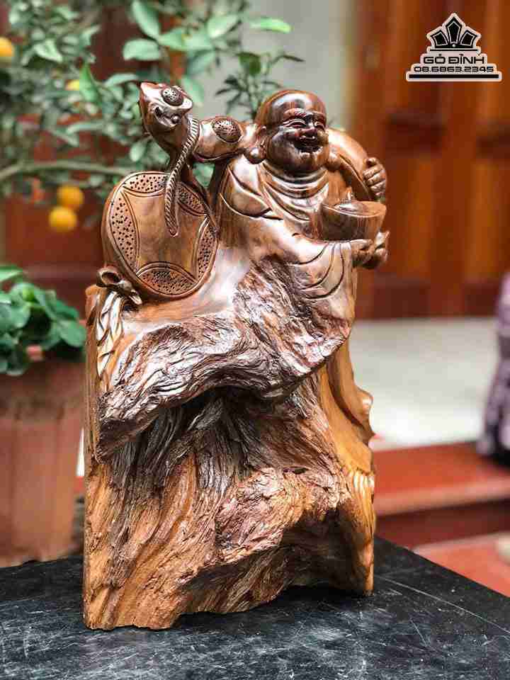 Tuong-Phat-Di-Lac-Go-Lua-Bach-Xanh