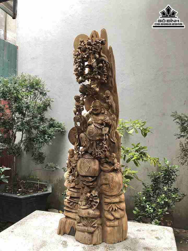 Tuong-Phat-Di-Lac-Ngu-Phuc-Go-Bach-Xanh