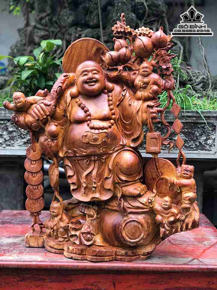 Tuong-Phat-Di-Lac-Vac-Canh-Dao-Ngu-Phuc-Go