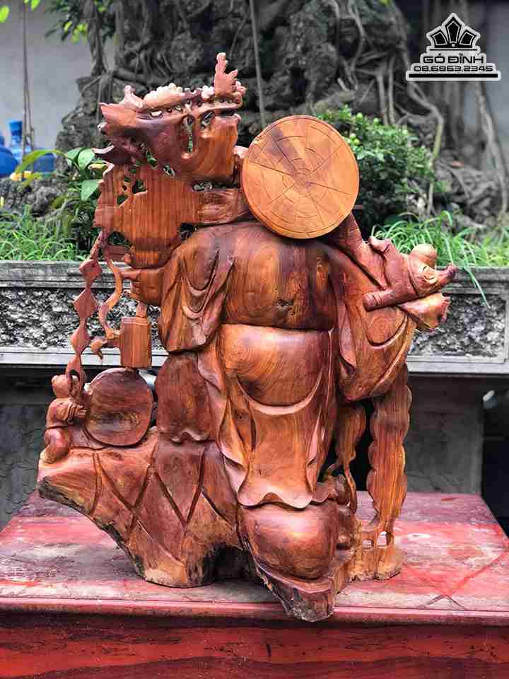 Tuong-Phat-Di-Lac-Vac-Canh-Dao-Ngu-Phuc-Go-Huong