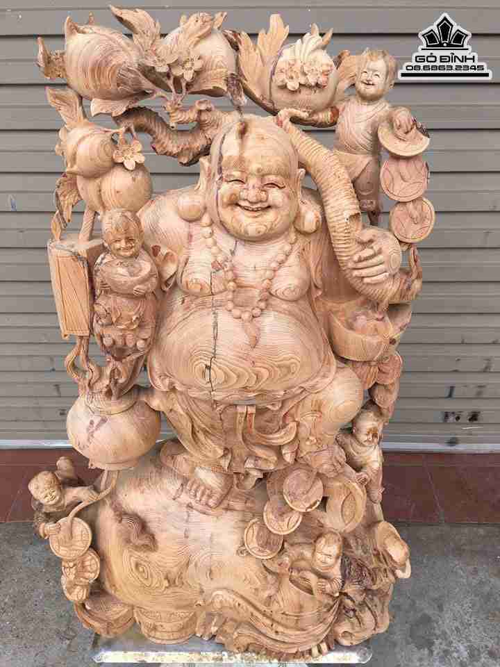 Tuong-Phat-Di-Lac-Vac-Canh-Dao-Go-My-Nghe