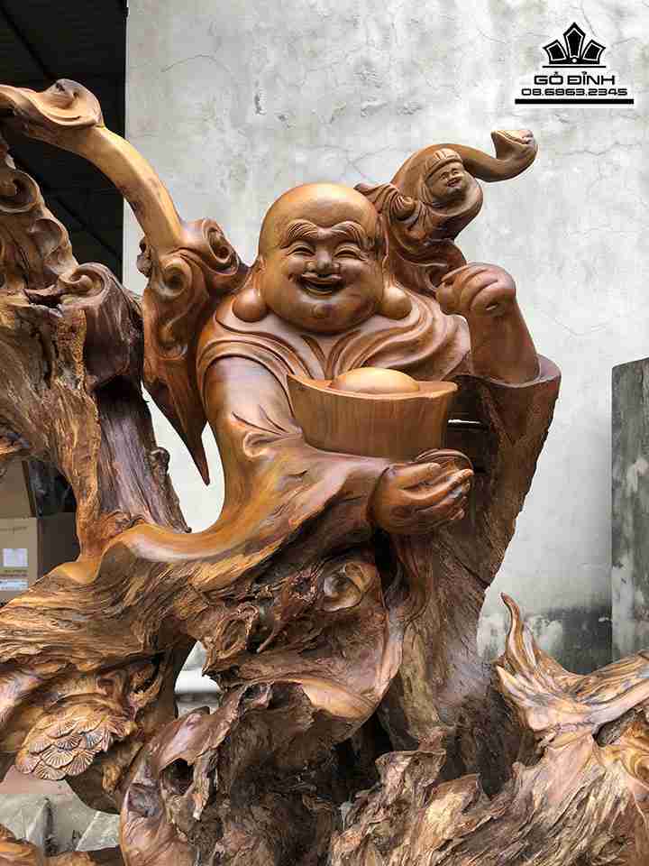 Tuong-Phat-Di-Lac-Tam-Phuc-Go-Lua-Bach-Xanh