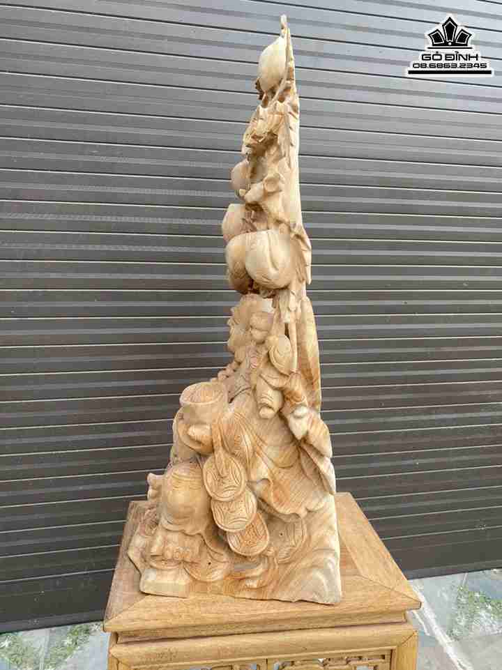 Tuong-Phat-Di-Lac-Ngoi-Goc-Dao-Go-Ngoc-Am-Lao-2