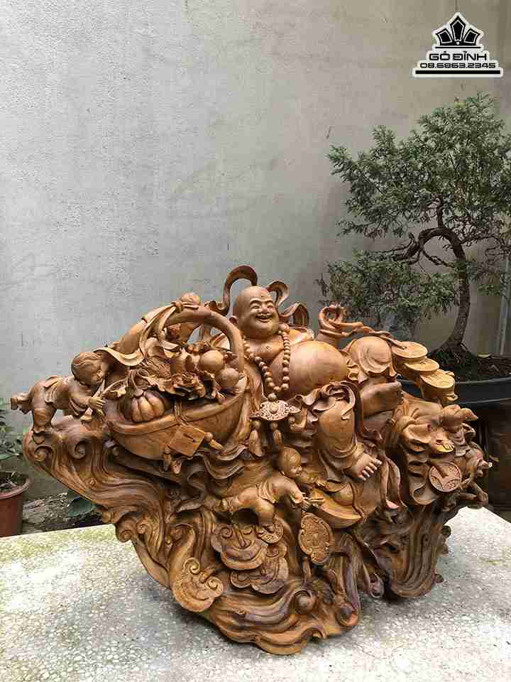 Tuong-Phat-Di-Lac-Ngu-Quy-Go-Bach-Xanh